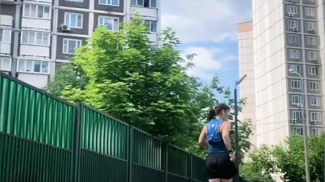Barefoot Runner From Russia