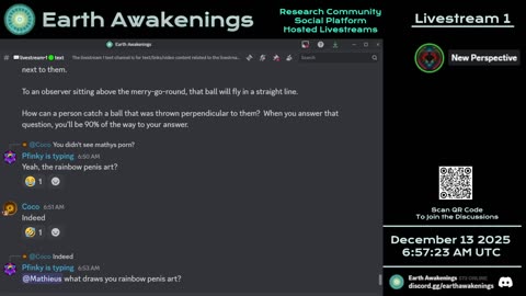 Earth Awakenings - Livestream 1 - #4207 - Live on Rumble/Youtube/X-Twitter/Twitch