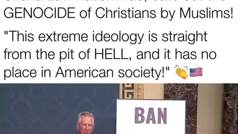 It's always great when we have a Rep speaking out against Satan.