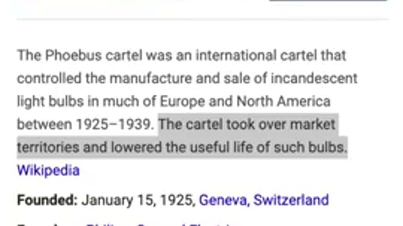 Incandescent light bulbs originally lasted over 100 years until... Cultivate Elevate