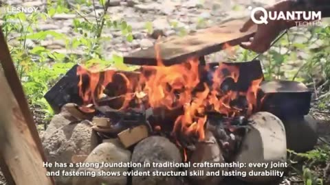 Man Uses ABANDONED PALLETS to Build Cabin in the Woods with Dogs [Homestead 2.0; America]