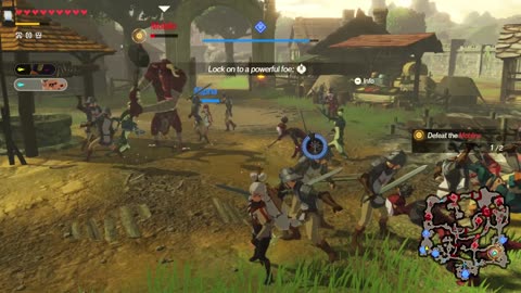 defeat the moblins