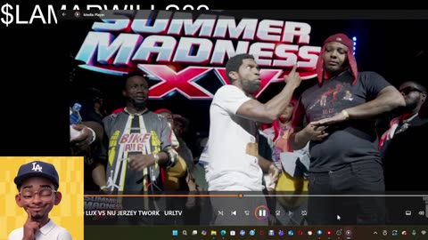 LOADED LUX VS NU JERSEY TWORK L.A. LIVE REACTION