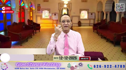 Tiem Vang Gem Stones Factory 12-12-2025 | STAR RUBY | GIA GEMSTONES #welivecali #gemstonesfactory