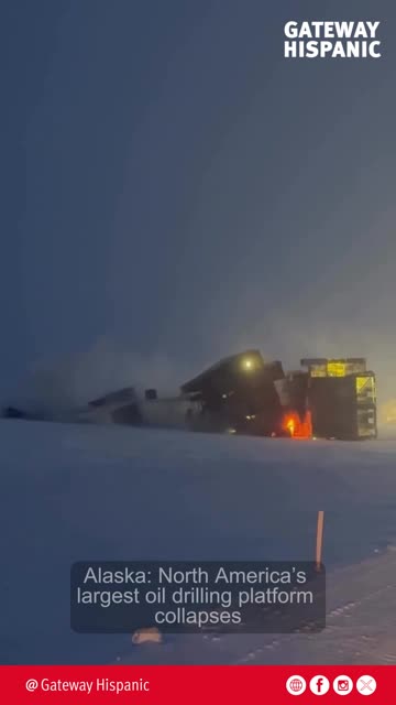 Alaska: North America's Largest Oil Drilling Platform Suffers Catastrophic Collapse in the Arctic