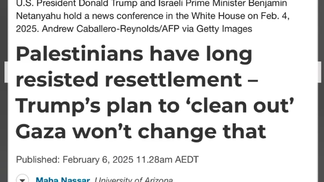 Did you know? So sad for the Palestinians