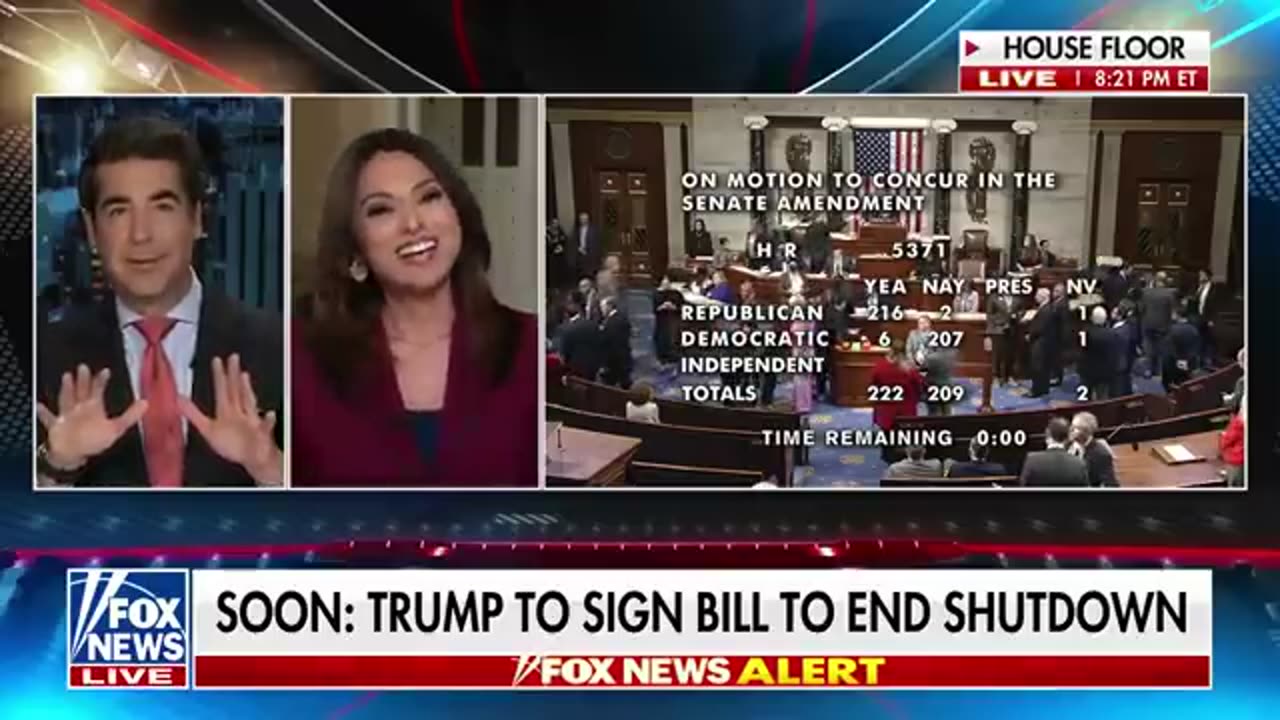 BREAKING_ House passes bill to end historic government shutdown, sending it to Trump tonight
