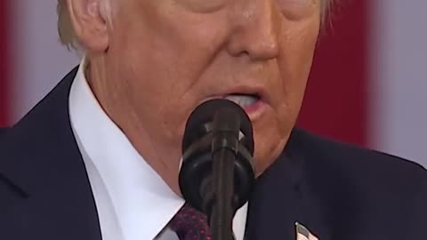 Trump jokes Melania's 'feet hurt' and she 'almost blew away' in D.C. wind