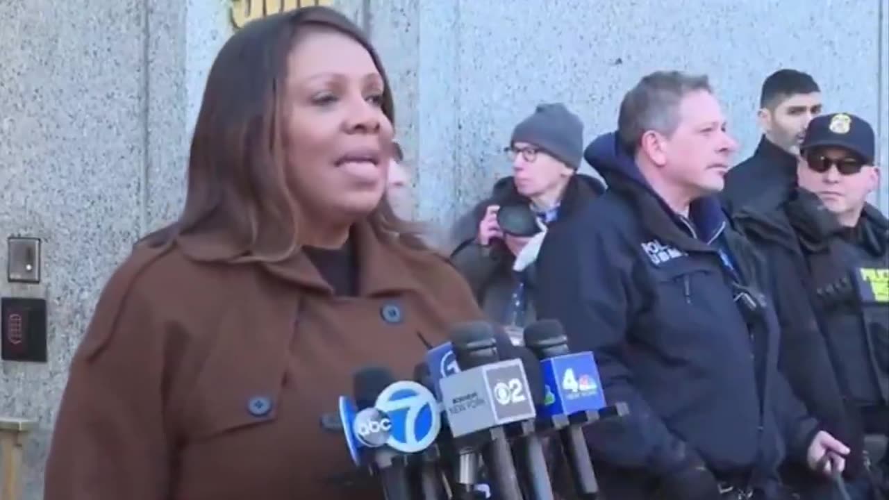 Letitia James Loses It Over Trump's Latest Move During Unhinged Press Conference