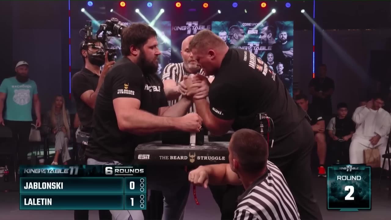 KOTT:11 Vitaly laletin vs kamil jablonski Left arm ||World title match|| Armwrestling