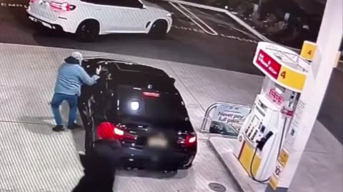 Mystery Man Stealing a Car