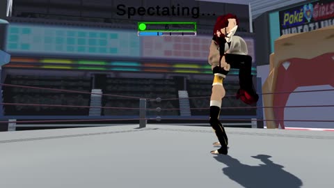 Poke' Girl Wrestling: Bea vs. Rose - Single Match