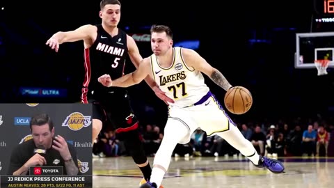 JJ Redick on Luka's shooting struggles tonight: He's got a triple-double on an off night so not bad