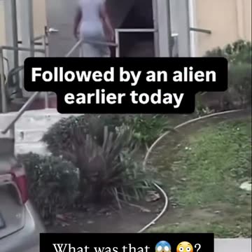 A man was driving when he suddenly noticed something strange...