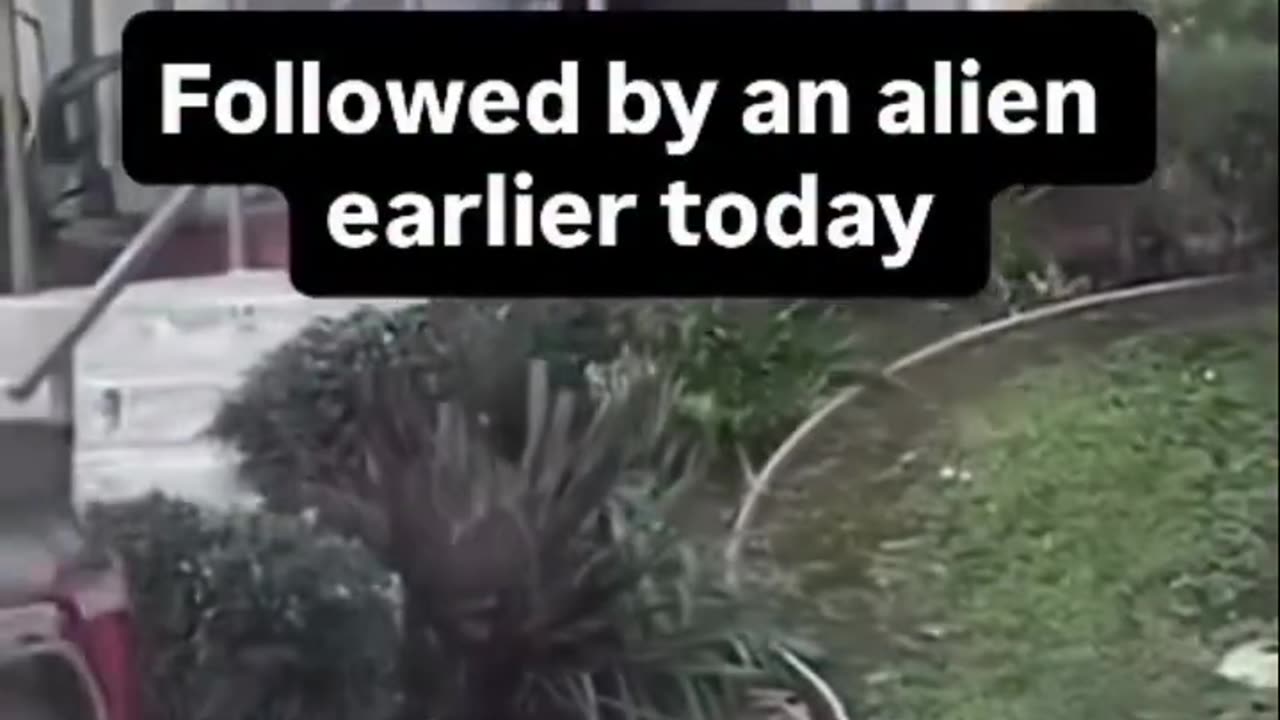 A man was driving when he suddenly noticed something strange...