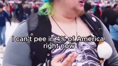 I can’t pee in 4% of America right now - WHAT AM I GOING TO DO