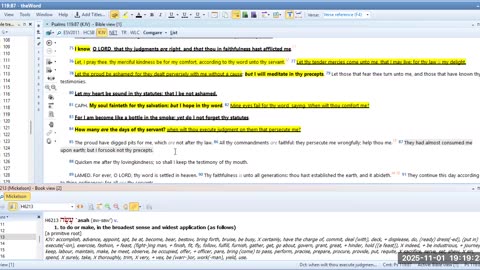 Bible Study Family Psalms 119 Pt 4