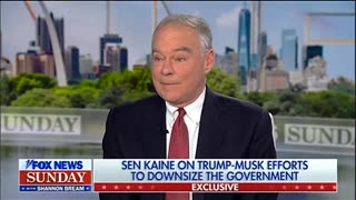 February 16, 2025 - US Sen. Tim Kaine : "The President Needs to Follow the Law"