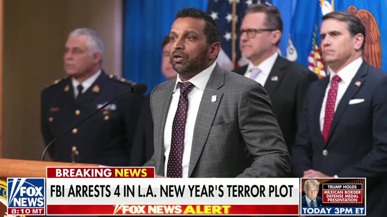 FBI Arrests 4 Far-Left Terrorists Plotting to Detonate Several Bombs in LA on New Year’s Eve