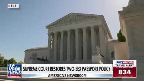 'VICTORY'_ Supreme Court backs Trump on trans passport rule