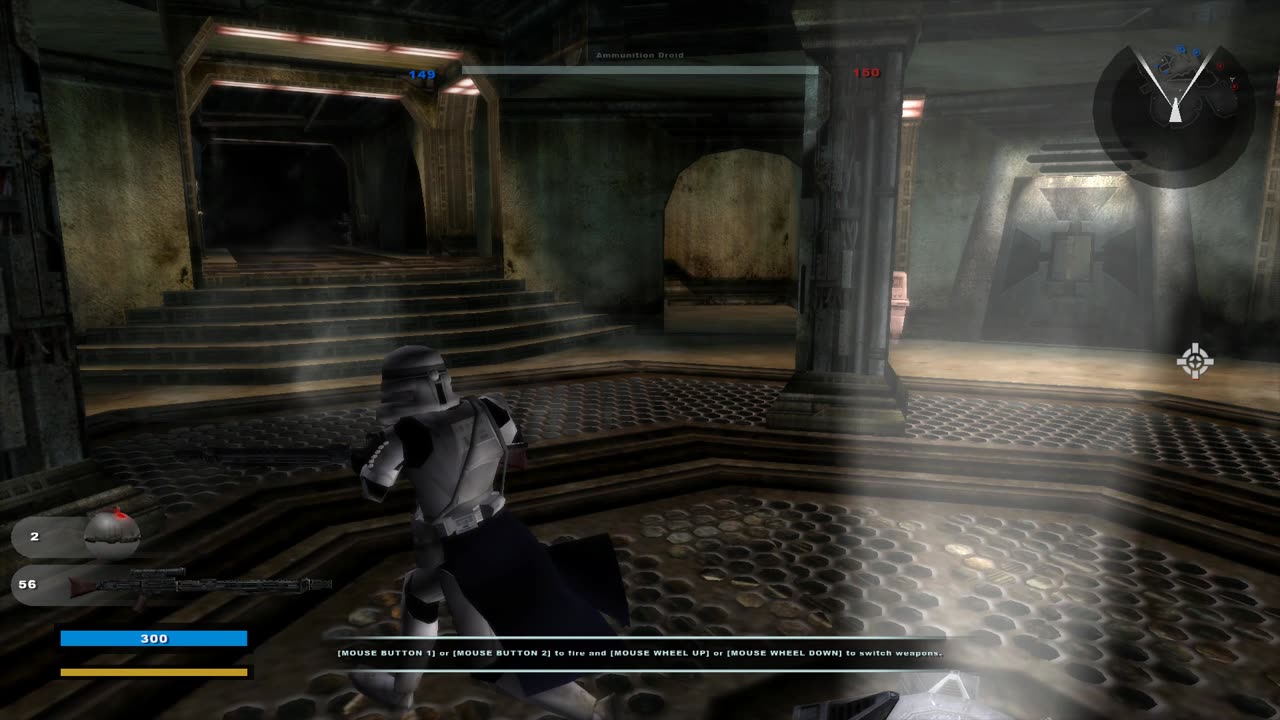 Star Wars Battlefront II 2005: Instant Action Conquest Jabba Palace Republic Gameplay