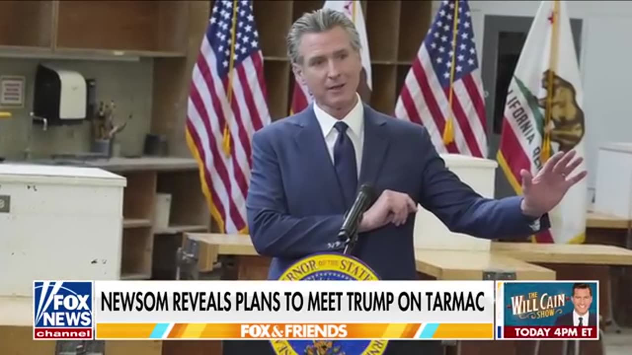 Newsom set to 'crash' Trump's LA visit to see fire devastation