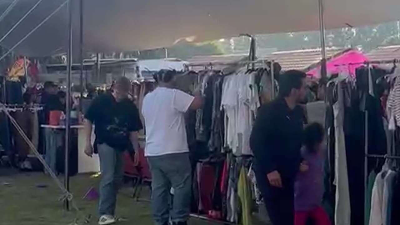 Spectacular Hairstyle At Cholula Bazaar