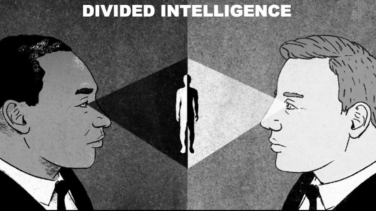 Divided intelligence. God wants us to stop fighting over racial differences.