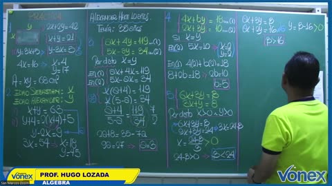 VONEX SEMIANUAL 2025 | Semana 18 | Álgebra
