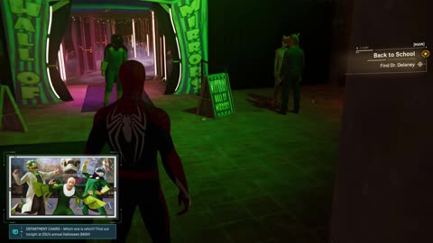 Spidy in party fight