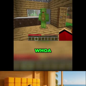 We Got LOCKED on ONE CHUNK! JJ & Rumi’s Wild Survival! 😱⛏️