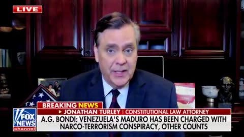 Law Professor Jonathan Turley debunks Democrats’ narrative that capturing Maduro was “illegal”