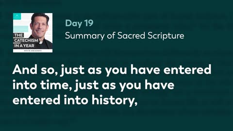 The Catechism of The Catholic Church In One Year | Day 19