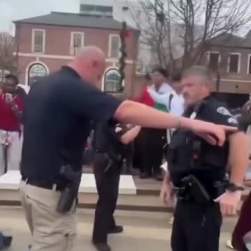 Tatiana decides to FAFO by throwing her drink at the head of a police officer.