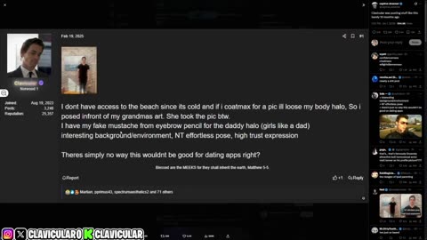 Clavicular goes on MONKEY.COM