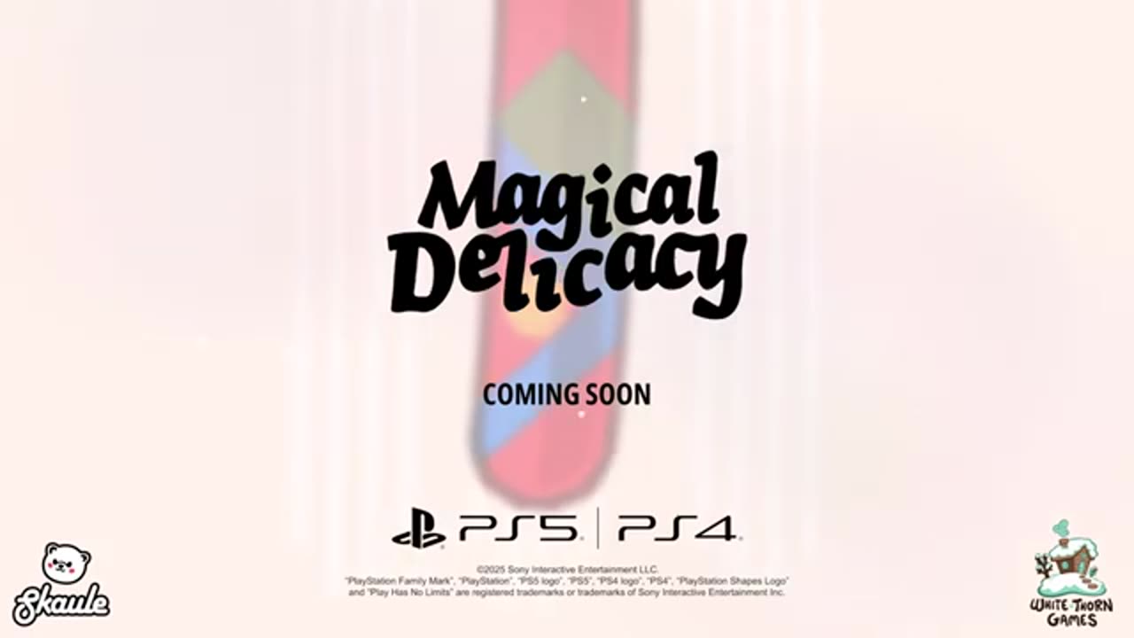 Magical Delicacy - Official PlayStation Announcement Trailer