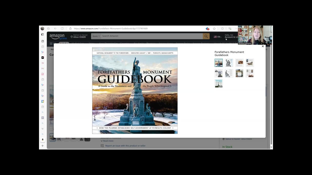 Forefathers Monument Guidebook: An Interview with Michelle Gallagher