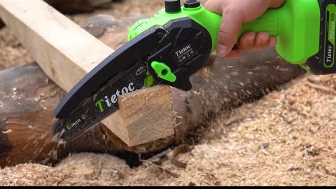 Cut Like a Pro: Why the Tietoc 6 Inch Cordless Chainsaw Will Change Your Life!