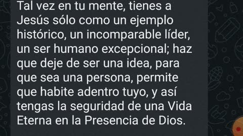 Tenés a Jesús?