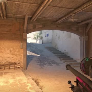 Triple kill with the AWP to win the round!