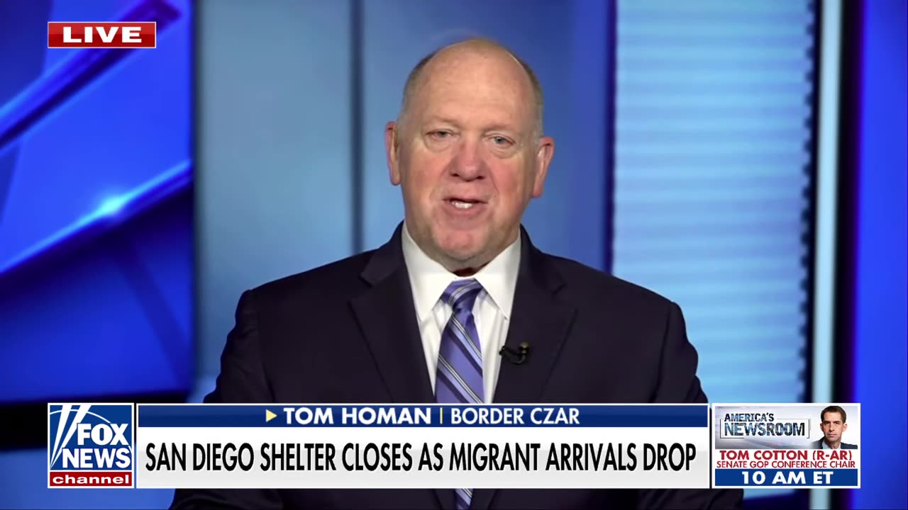 Tom Homan calls on DOJ to probe AOC for helping migrants avoid ICE