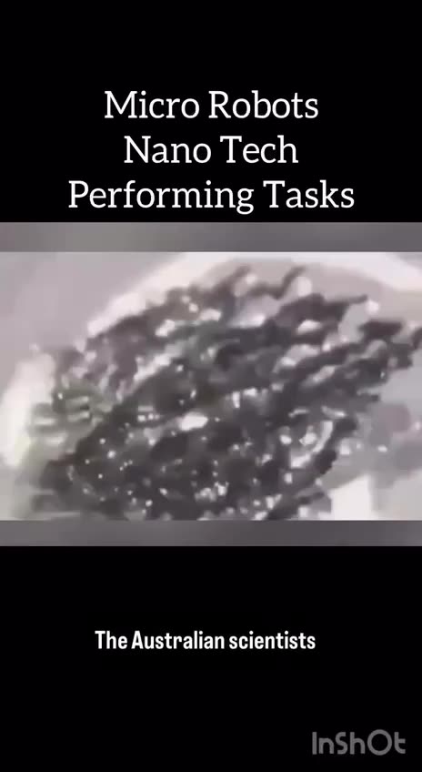 Nano Robots Performing TASKS