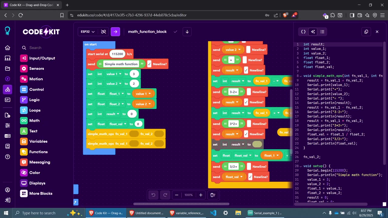 Robotics - 02 - Organizing code with function blocks