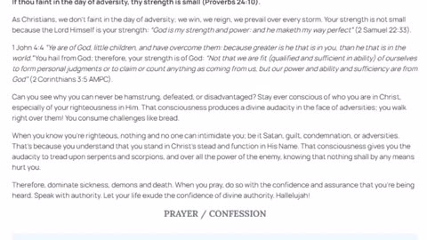 Rhapsody of realities - January 20, 2026