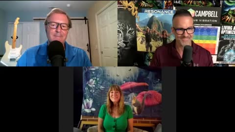 Sonja on the Living in Resonance Show with Jay Campbell and Robert Stanley