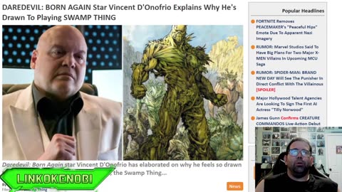 Vicent O'nofrio Expresses Why He Wants To Play Swamp Thing