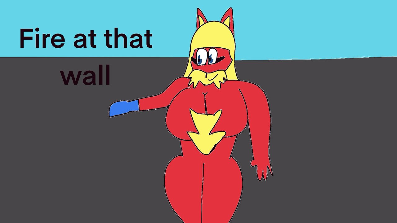 Red blasts red pill wall