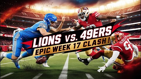 Detroit Lions vs. San Francisco 49ers Game Highlights | NFL 2024 Season Week 17