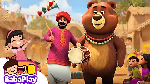 Kalu Madari Aaya | कालू मदारी आया | Nursery Rhyme | Kids Song | Hindi Rhymes | Poem | BabaPlay TV