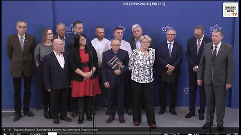 Trują nas legalnie? - konferencja Korony z udziałem prof. Grażyny Cichosz